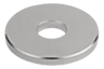 Magnets raw, Form B with hole, NdFeB, disc form