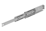 Steel telescopic slides for side mounting, full extension, load capacity up to 272 kg