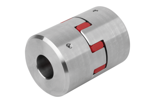 Elastomer dog couplings 
with grub screw, stainless steel