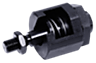 Quick-fit couplings with angular and radial offset compensation