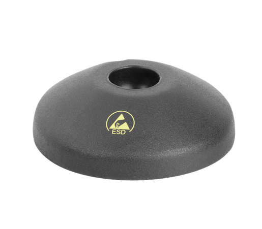 Antistatic plate for swivel feet, Form B