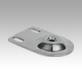Levelling feet plates steel or stainless steel, style C