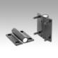 Hinges aluminum, with adjustable friction