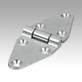 Hinges steel, maintenance-free, Style A