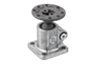 Tube clamps base, aluminium with ball joint, style B