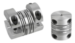 Beam couplings aluminium 
with detachable clamp hubs