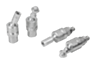 Axial joints for tractive forces adjustable