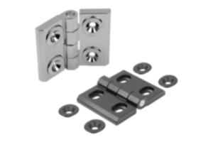 Hinges die-cast zinc adjustable