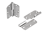 Strap hinges, steel or stainless steel, Form C, right-hand version