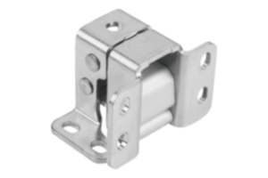 Hinges steel or stainless steel internal, opening angle 125°