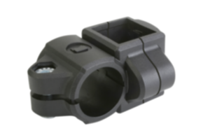 Round plastic store clamps