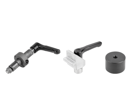 Clamping elements for grid systems