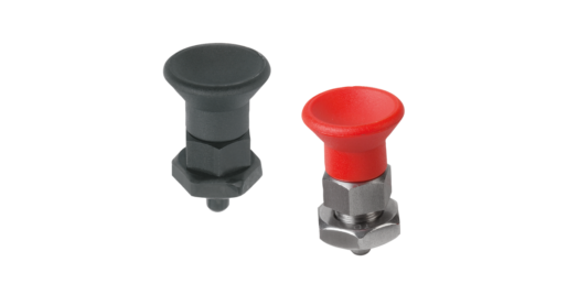 Indexing Plungers
pull knob, short Version, Style B, metric