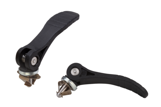 Cam levers with quick lock