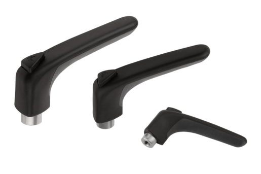 Manettes indexables ergonomiques, taraudage