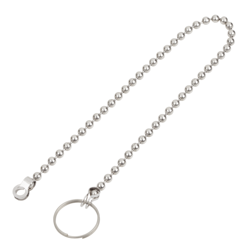 Ball chains, style B, with key ring