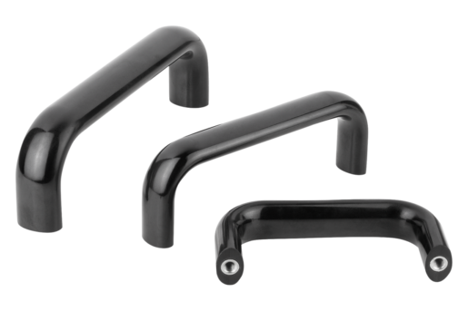 Plastic pull handles, oval