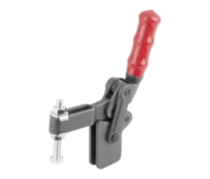 Toggle clamps vertical heavy-duty with adjustable clamping spindle