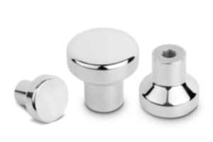 Mushroom knobs female thread with high head for Hygienic USIT® Freudenberg Process Seals sealing and shim washer