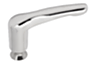 Manette indexable avec taraudage et embase pour rondelle d'étanchéité Hygienic USIT®