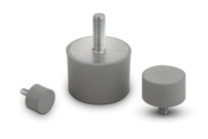 Tampon en caoutchouc Inox, type D