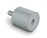 Tampon en caoutchouc Inox, type B