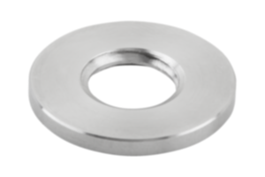Retaining washers for narrow shank screws