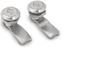 Quarter-turn security locks stainless steel