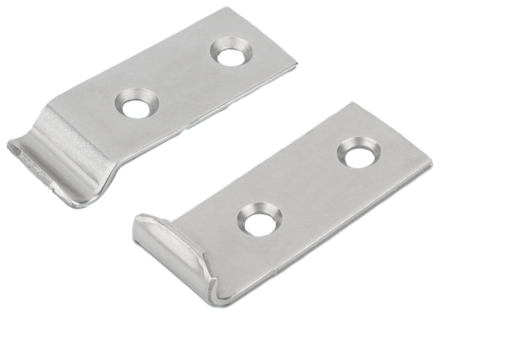 Catch plates Form A for DIN 3133 latches