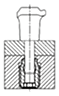 KIPP - Ball Lock Pin Receiving Bushings, Plain