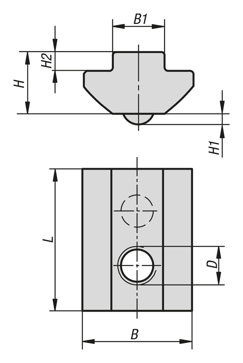 Slot keys heavy duty Type I