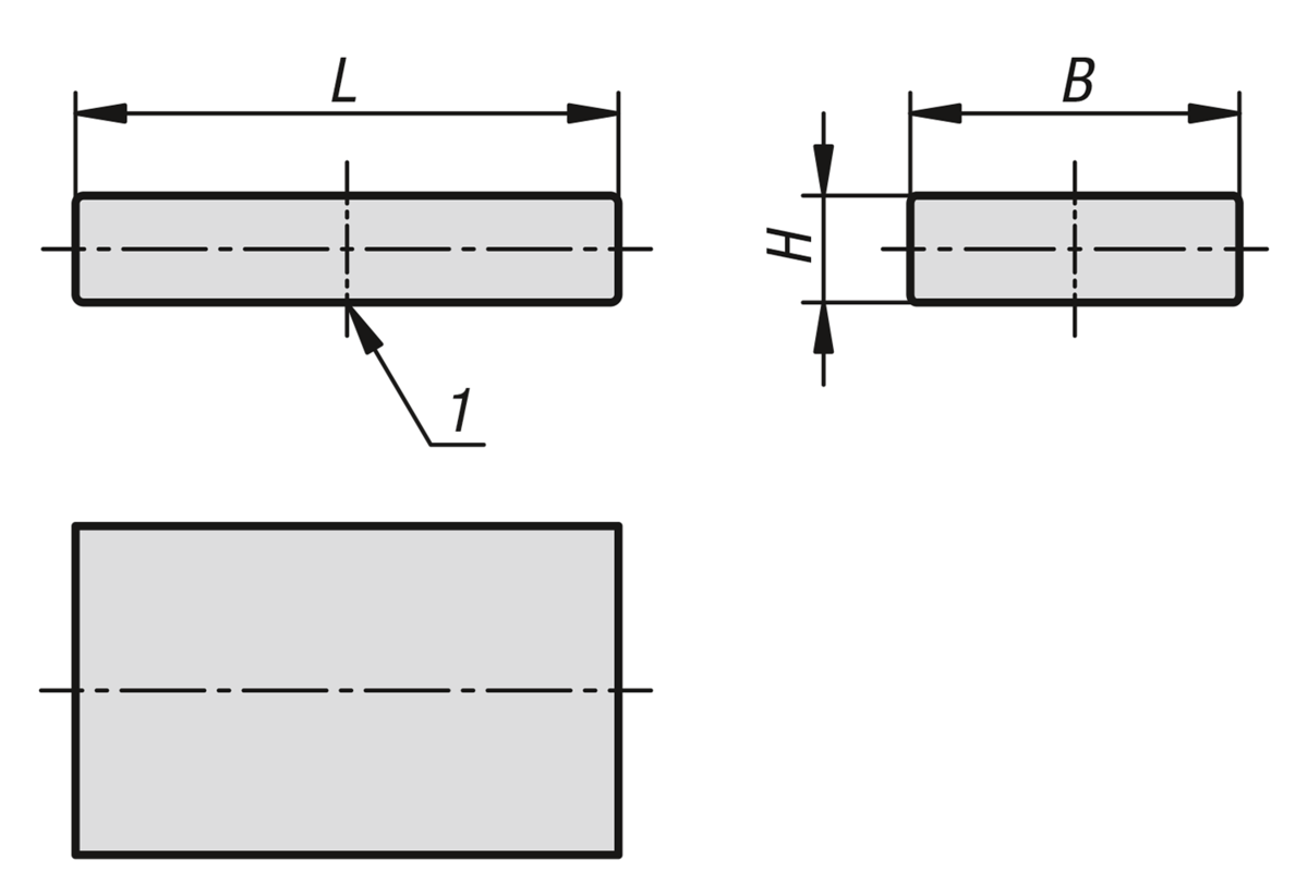 Magnets raw, NdFeB, block form