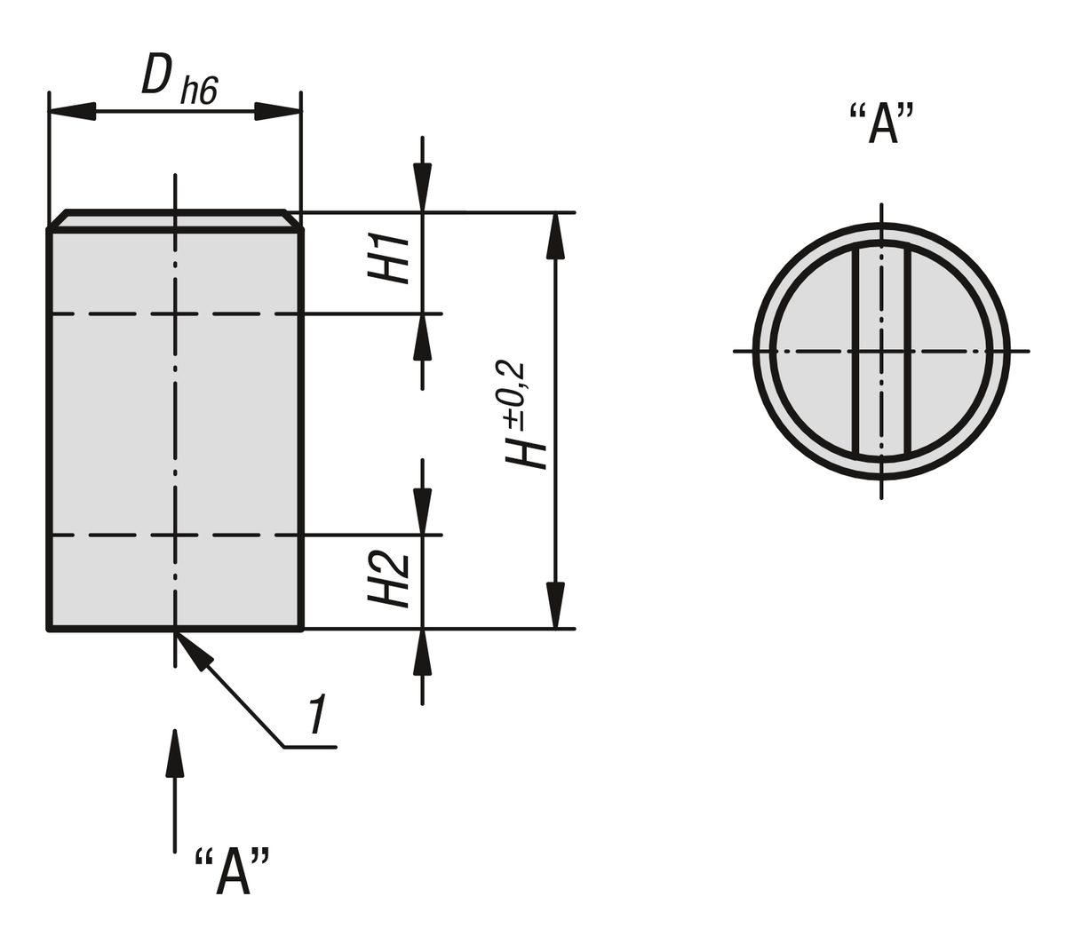 Magnets deep pot with machinable magnetic face NdFeB