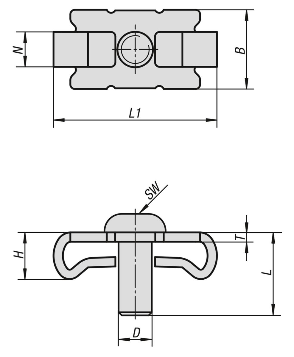 Fixation standard type I