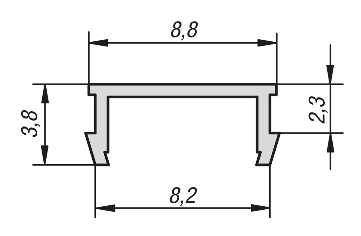 Cover profile Type I