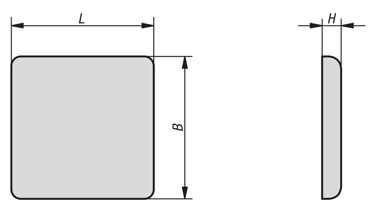 Cache de recouvrement type B et type I