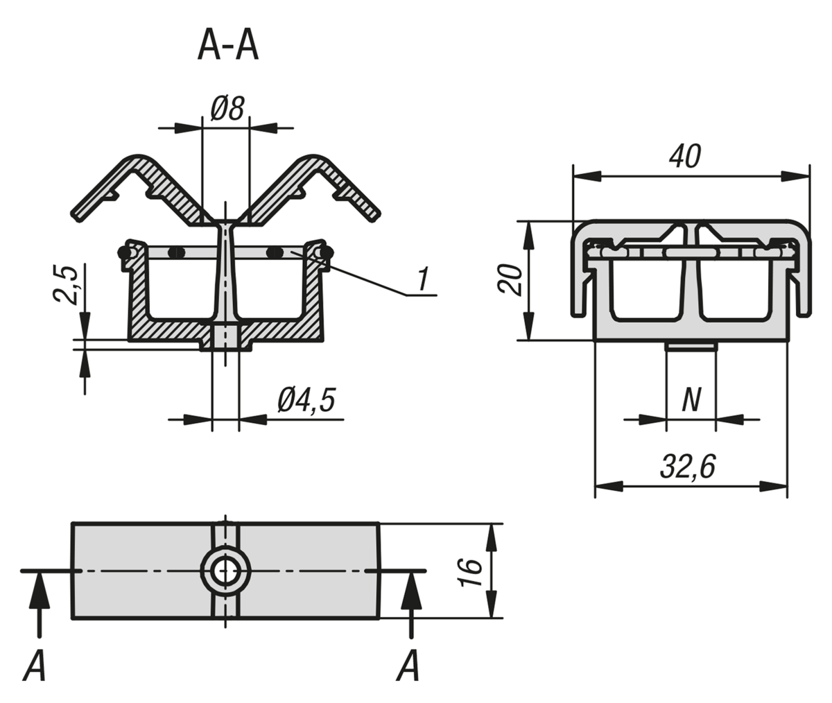 Cable clips